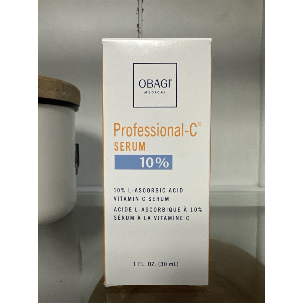 Obagi Professional-C Vitamin Serum 10% L-ascorbic Acid 30ml/1oz Brand New Sealed